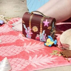 LOUNGEFLY Stitch Shoppe The Little Mermaid Treasure Chest Crossbody Bag -Loungefly SS TLM TREASURE CHEST 026