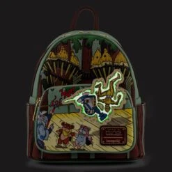 LOUNGEFLY Exclusive - Ewoks And Droids Glow In The Dark Mini Backpack -Loungefly STBK0262 3
