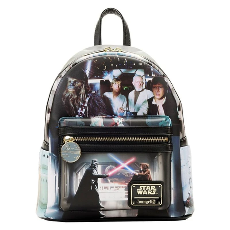 LOUNGEFLY Star Wars: A New Hope Final Frames Mini Backpack 3 LOUNGEFLY Star Wars: A New Hope Final Frames Mini Backpack