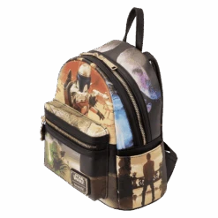 LOUNGEFLY Star Wars: Episode II – Attack Of The Clones Scene Mini Backpack 13 LOUNGEFLY Star Wars: Episode II – Attack Of The Clones Scene Mini Backpack -Loungefly STBK0385 LFSTARWARSEPISODETWOATTACKOFTHECLONESSCENEMINIBACKPACK0679QUARTER