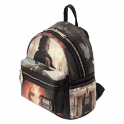 LOUNGEFLY Star Wars: Episode III Revenge Of The Sith Scene Mini Backpack -Loungefly STBK0388 LFSTARWARSEPISODETHREEREVENGEOFTHESITHSCENEMINIBACKPACK1638QUARTER