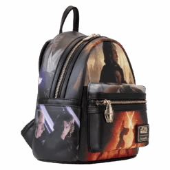 LOUNGEFLY Star Wars: Episode III Revenge Of The Sith Scene Mini Backpack -Loungefly STBK0388 LFSTARWARSEPISODETHREEREVENGEOFTHESITHSCENEMINIBACKPACK1639SIDE2