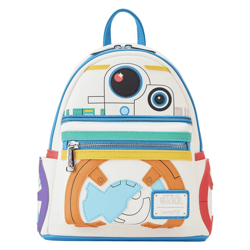 LOUNGEFLY Limited Edition Star Wars BB-8 Pride Bobble-Head Pop! And Bag Bundle 4 LOUNGEFLY Limited Edition Star Wars BB-8 Pride Bobble-Head Pop! And Bag Bundle - Image 2