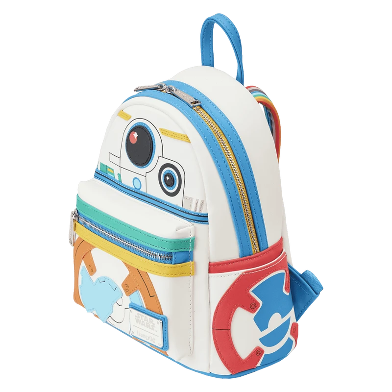 LOUNGEFLY Limited Edition Star Wars BB-8 Pride Bobble-Head Pop! And Bag Bundle 5 LOUNGEFLY Limited Edition Star Wars BB-8 Pride Bobble-Head Pop! And Bag Bundle - Image 3