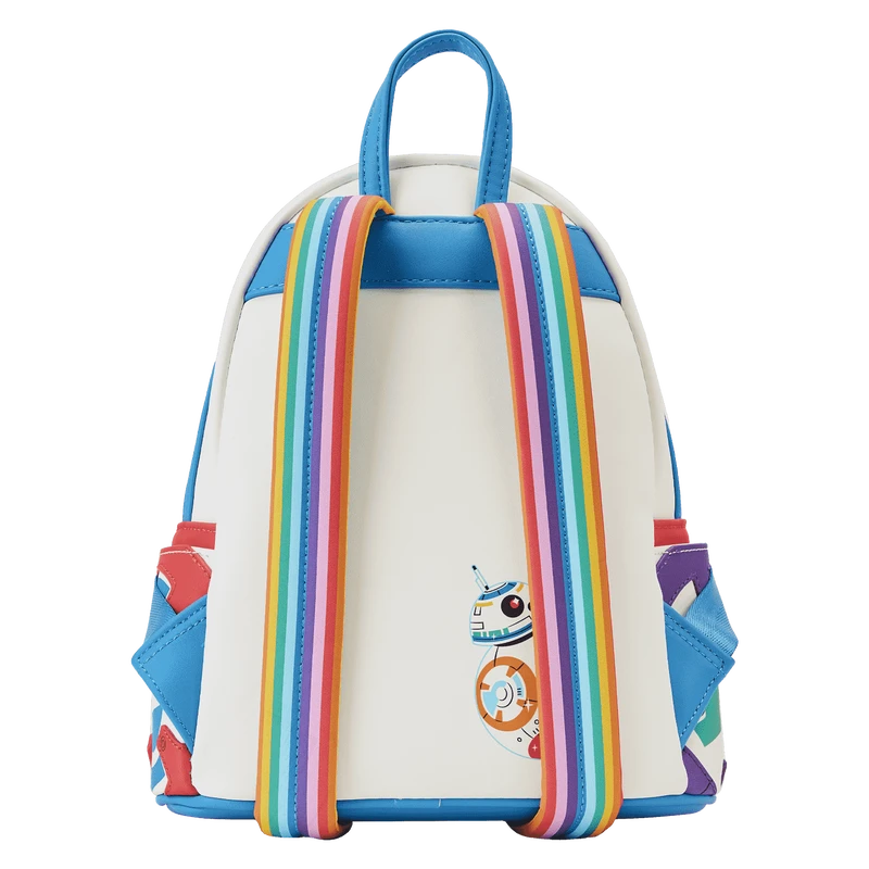 LOUNGEFLY Limited Edition Star Wars BB-8 Pride Bobble-Head Pop! And Bag Bundle 8 LOUNGEFLY Limited Edition Star Wars BB-8 Pride Bobble-Head Pop! And Bag Bundle - Image 6