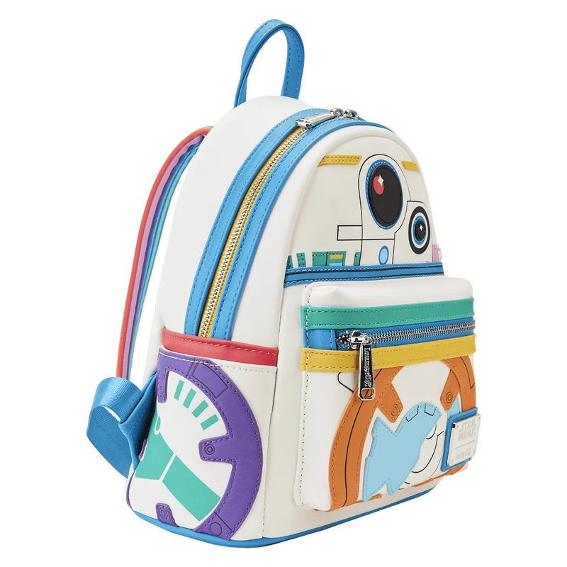 LOUNGEFLY Limited Edition Star Wars BB-8 Pride Bobble-Head Pop! And Bag Bundle 7 LOUNGEFLY Limited Edition Star Wars BB-8 Pride Bobble-Head Pop! And Bag Bundle - Image 5