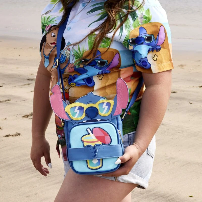 LOUNGEFLY Stitch Beach Day CROSSBUDDIES Bag 4 LOUNGEFLY Stitch Beach Day CROSSBUDDIES Bag - Image 2