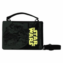LOUNGEFLY Stitch Shoppe Dark Side Vs. Light Side Comic Book Crossbody Bag 15 LOUNGEFLY Stitch Shoppe Dark Side Vs. Light Side Comic Book Crossbody Bag -Loungefly STSSTB0001 SSSTARWARSDARKSIDEVSLIGHTSIDECOMICBOOKLIGHTUPCROSSBODY1797GLOW1