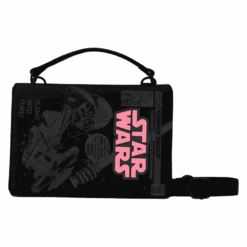 LOUNGEFLY Stitch Shoppe Dark Side Vs. Light Side Comic Book Crossbody Bag 16 LOUNGEFLY Stitch Shoppe Dark Side Vs. Light Side Comic Book Crossbody Bag -Loungefly STSSTB0001 SSSTARWARSDARKSIDEVSLIGHTSIDECOMICBOOKLIGHTUPCROSSBODY1798GLOW2
