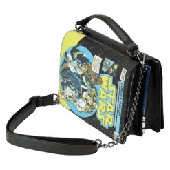 LOUNGEFLY Stitch Shoppe Dark Side Vs. Light Side Comic Book Crossbody Bag 20 LOUNGEFLY Stitch Shoppe Dark Side Vs. Light Side Comic Book Crossbody Bag -Loungefly STSSTB0001 SSSTARWARSDARKSIDEVSLIGHTSIDECOMICBOOKLIGHTUPCROSSBODY1807QUARTER