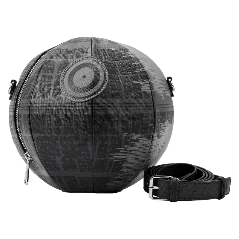 LOUNGEFLY Star Wars: Return Of The Jedi Death Star Figural Crossbody Bag 3 LOUNGEFLY Star Wars: Return Of The Jedi Death Star Figural Crossbody Bag