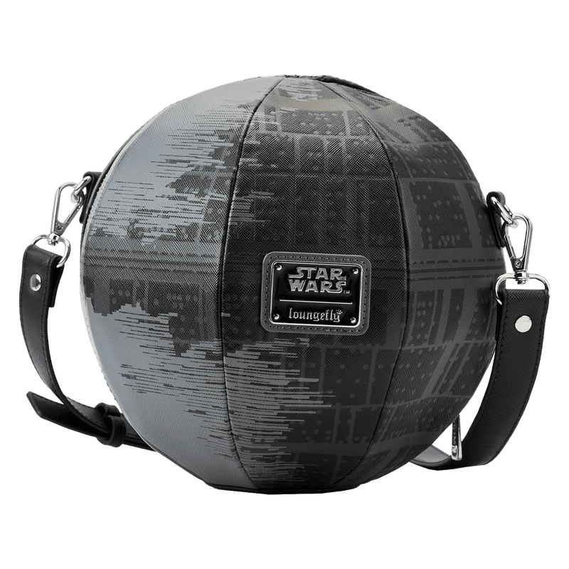 LOUNGEFLY Star Wars: Return Of The Jedi Death Star Figural Crossbody Bag 7 LOUNGEFLY Star Wars: Return Of The Jedi Death Star Figural Crossbody Bag - Image 5