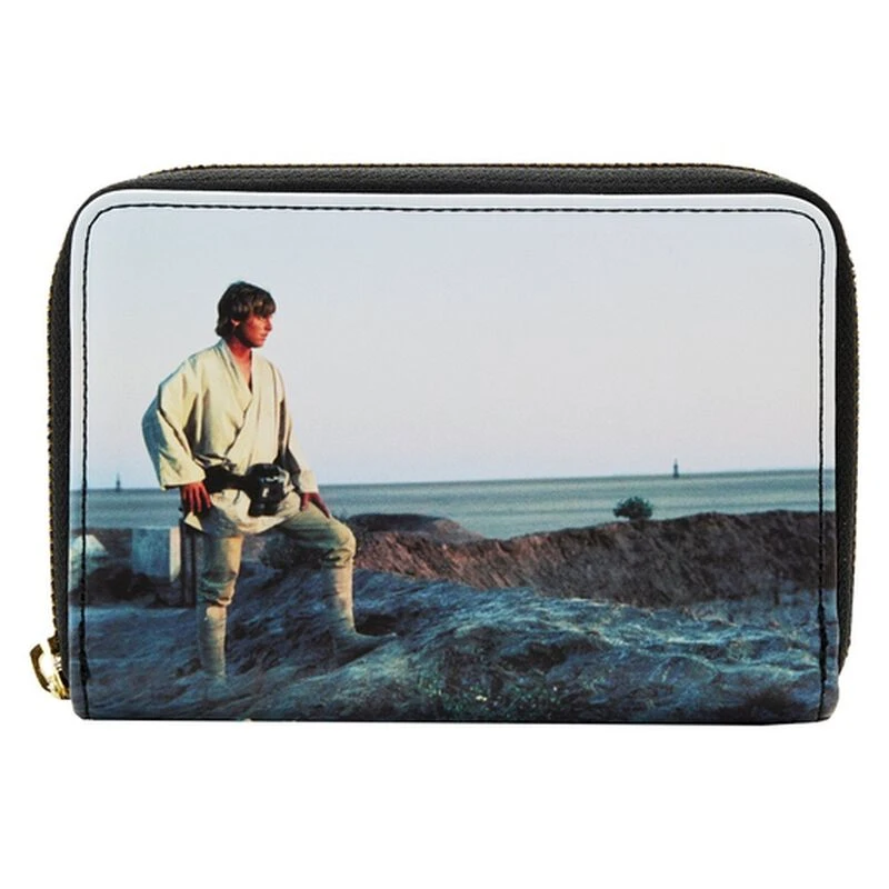 LOUNGEFLY Star Wars: A New Hope Final Frames Zip Around Wallet 3 LOUNGEFLY Star Wars: A New Hope Final Frames Zip Around Wallet
