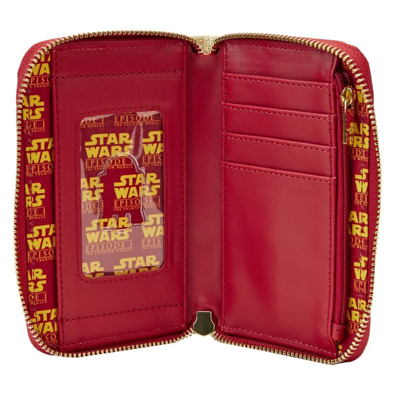 LOUNGEFLY Star Wars: The Phantom Menace Final Frames Zip Around Wallet 6 LOUNGEFLY Star Wars: The Phantom Menace Final Frames Zip Around Wallet - Image 4