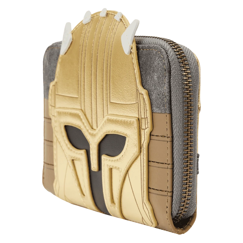 LOUNGEFLY Star Wars Celebration Armorer Cosplay Zip Around Wallet 4 LOUNGEFLY Star Wars Celebration Armorer Cosplay Zip Around Wallet - Image 2