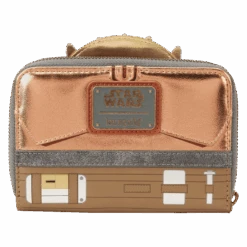 LOUNGEFLY Star Wars Celebration Armorer Cosplay Zip Around Wallet 8 LOUNGEFLY Star Wars Celebration Armorer Cosplay Zip Around Wallet -Loungefly STWA0236 LFSTARWARSTHEMANDALORIANSWCARMORERCOSPLAYWALLET0234BACK