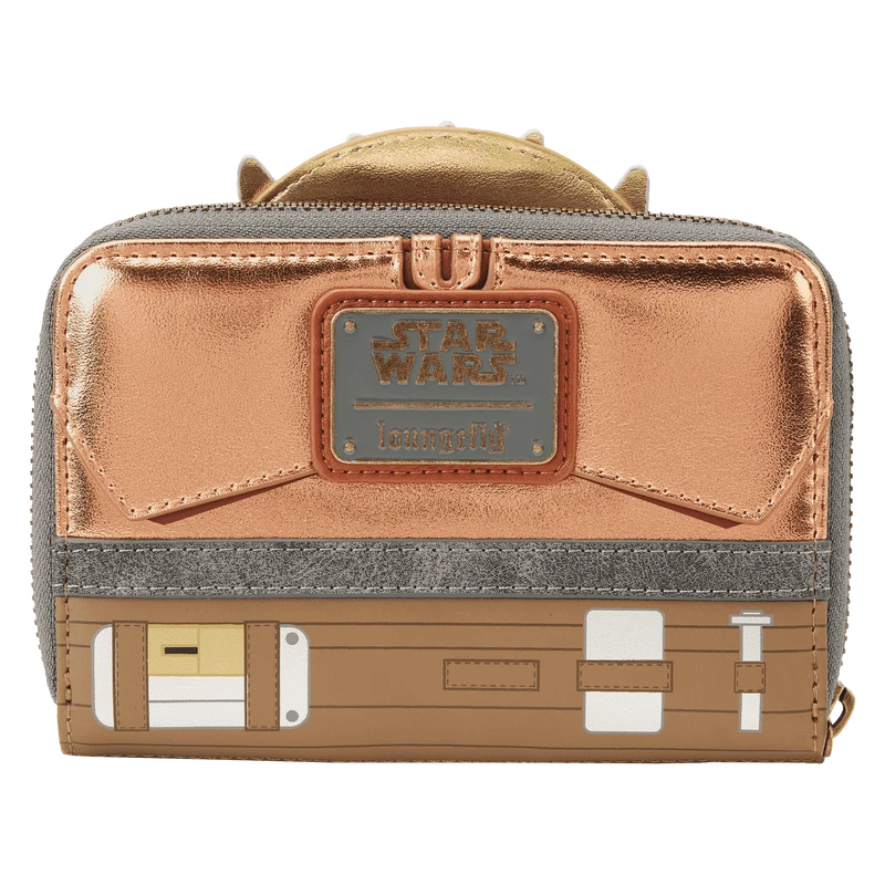 LOUNGEFLY Star Wars Celebration Armorer Cosplay Zip Around Wallet 5 LOUNGEFLY Star Wars Celebration Armorer Cosplay Zip Around Wallet - Image 3