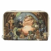 LOUNGEFLY Star Wars: Return Of The Jedi Jabba’s Palace Zip Around Wallet -Loungefly STWA0239 LFSTARWARSRETURNOFTHEJEDI40THANNIVERSARYJABBASPALACEZIPAROUNDWALLET0384FRONT