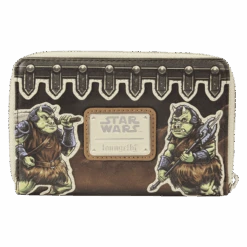 LOUNGEFLY Star Wars: Return Of The Jedi Jabba’s Palace Zip Around Wallet -Loungefly STWA0239 LFSTARWARSRETURNOFTHEJEDI40THANNIVERSARYJABBASPALACEZIPAROUNDWALLET0387BACK