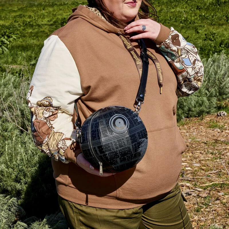 LOUNGEFLY Star Wars: Return Of The Jedi Death Star Figural Crossbody Bag 4 LOUNGEFLY Star Wars: Return Of The Jedi Death Star Figural Crossbody Bag - Image 2