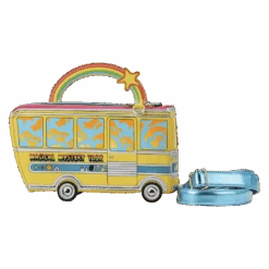 LOUNGEFLY The Beatles Magical Mystery Tour Bus Crossbody Bag