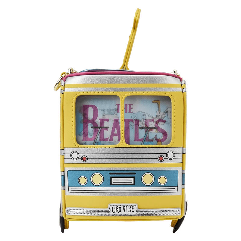 LOUNGEFLY The Beatles Magical Mystery Tour Bus Crossbody Bag 6 LOUNGEFLY The Beatles Magical Mystery Tour Bus Crossbody Bag - Image 4