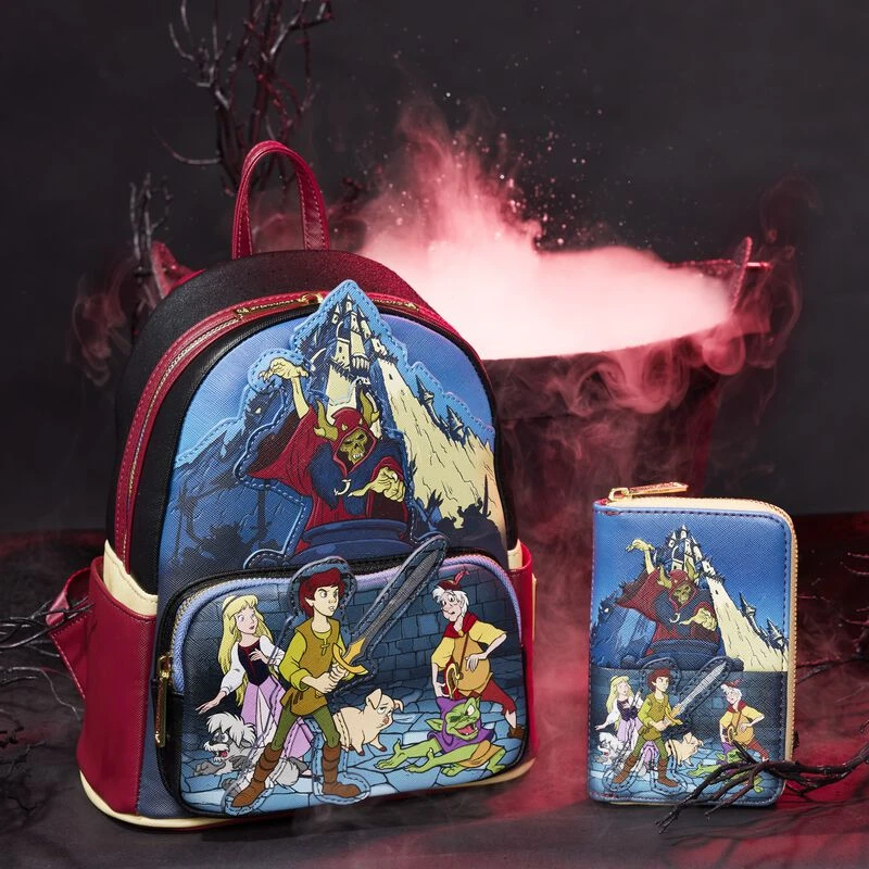 LOUNGEFLY The Black Cauldron Mini Backpack 4 LOUNGEFLY The Black Cauldron Mini Backpack - Image 2