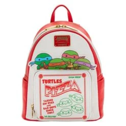 LOUNGEFLY Exclusive - Teenage Mutant Ninja Turtles Pizza Box Mini Backpack