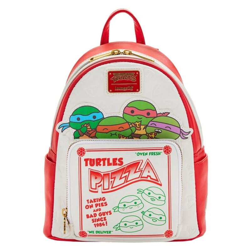 LOUNGEFLY Exclusive - Teenage Mutant Ninja Turtles Pizza Box Mini Backpack 3 LOUNGEFLY Exclusive - Teenage Mutant Ninja Turtles Pizza Box Mini Backpack