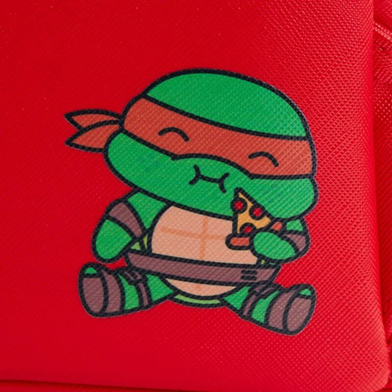 LOUNGEFLY Exclusive - Teenage Mutant Ninja Turtles Pizza Box Mini Backpack 8 LOUNGEFLY Exclusive - Teenage Mutant Ninja Turtles Pizza Box Mini Backpack - Image 6