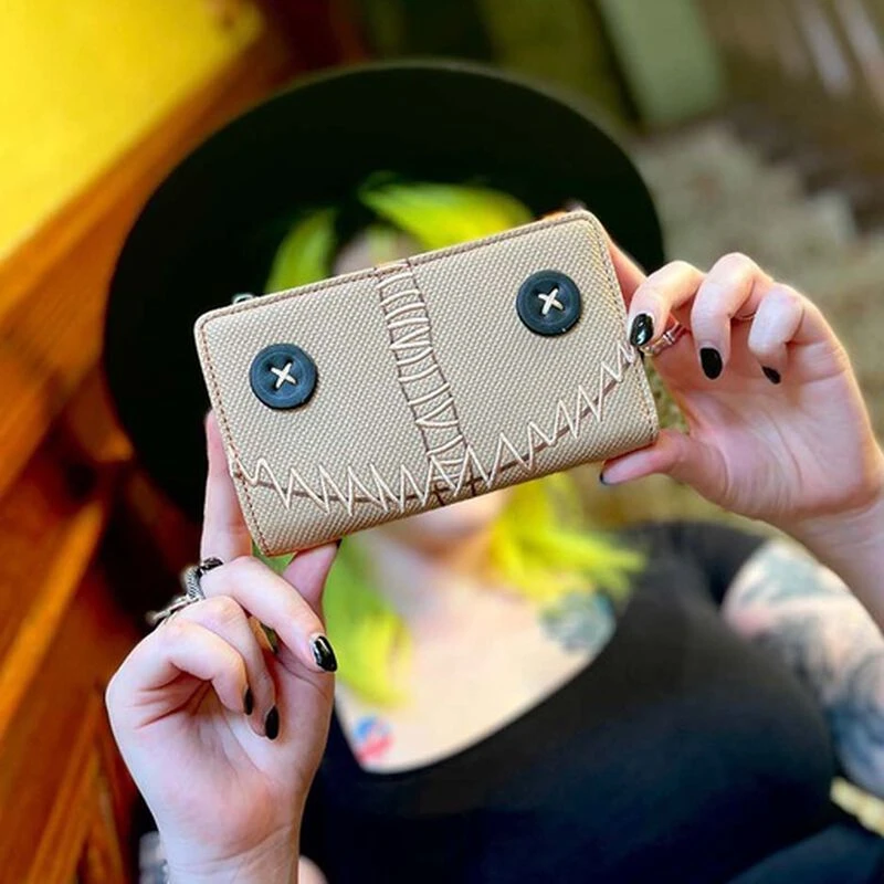 LOUNGEFLY Trick 'r Treat Sam Cosplay Flap Wallet 4 LOUNGEFLY Trick 'r Treat Sam Cosplay Flap Wallet - Image 2