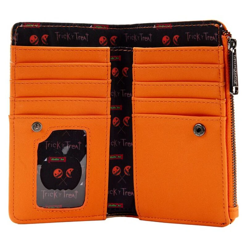LOUNGEFLY Trick 'r Treat Sam Cosplay Flap Wallet 7 LOUNGEFLY Trick 'r Treat Sam Cosplay Flap Wallet - Image 5