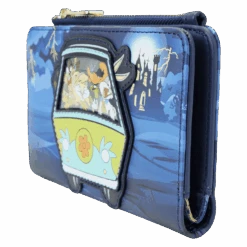 LOUNGEFLY Warner Brothers 100th Anniversary Looney Tunes & Scooby Mashup Flap Wallet 11 LOUNGEFLY Warner Brothers 100th Anniversary Looney Tunes & Scooby Mashup Flap Wallet -Loungefly WBWA0008 LFWB100THANNIVERSARYLOONEYTUNESSCOOBYMASHUP1172SIDE