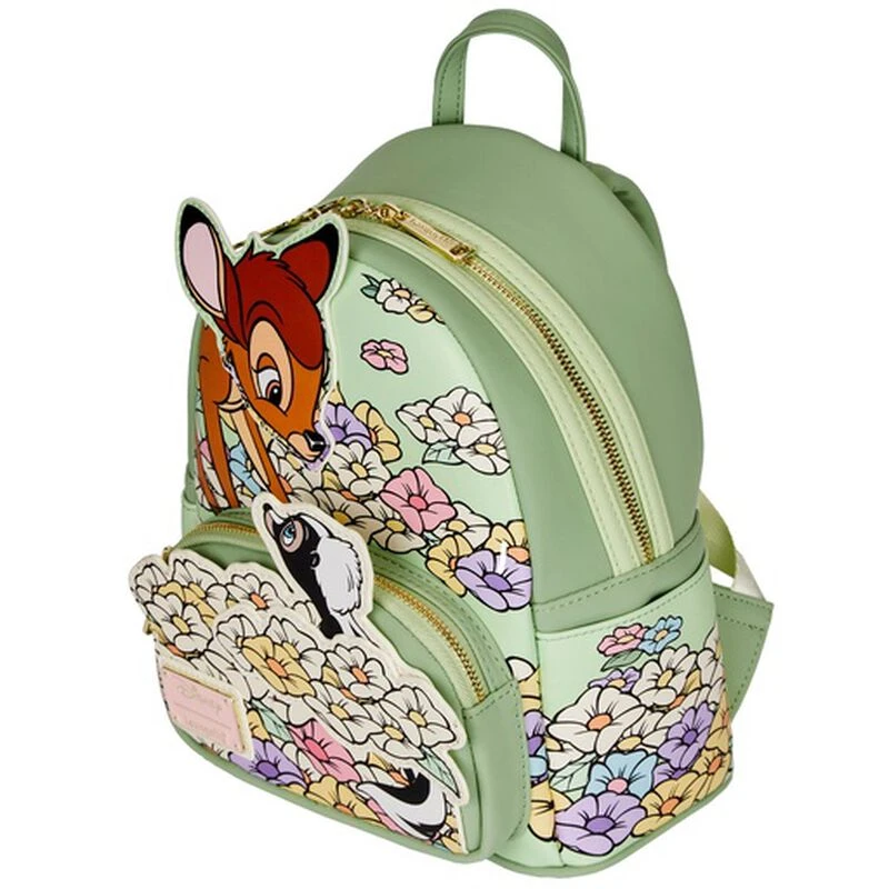 LOUNGEFLY Exclusive - Bambi And Flower Springtime Mini Backpack 6 LOUNGEFLY Exclusive - Bambi And Flower Springtime Mini Backpack - Image 4