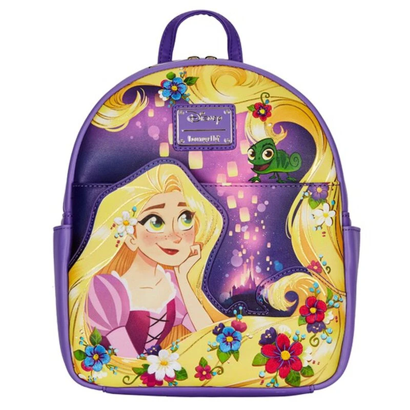 LOUNGEFLY Limited Edition - Tangled Rapunzel Dreams Mini Backpack 3 LOUNGEFLY Limited Edition - Tangled Rapunzel Dreams Mini Backpack
