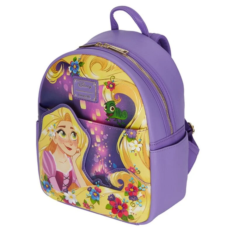 LOUNGEFLY Limited Edition - Tangled Rapunzel Dreams Mini Backpack 5 LOUNGEFLY Limited Edition - Tangled Rapunzel Dreams Mini Backpack - Image 3