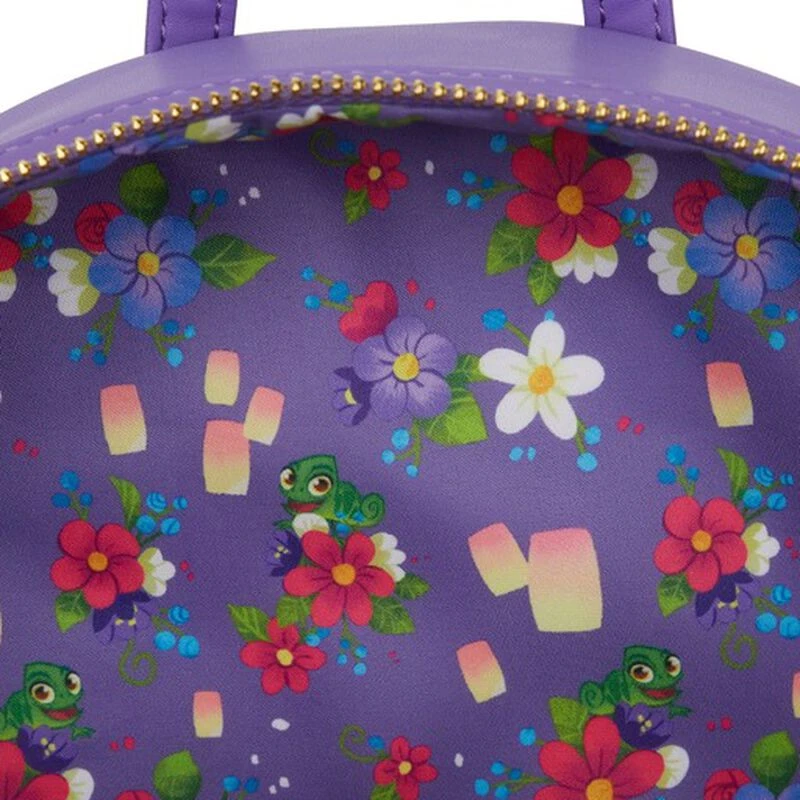 LOUNGEFLY Limited Edition - Tangled Rapunzel Dreams Mini Backpack 7 LOUNGEFLY Limited Edition - Tangled Rapunzel Dreams Mini Backpack - Image 5