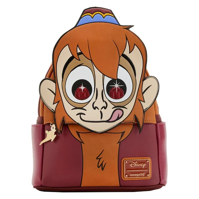 LOUNGEFLY Exclusive - Aladdin 30th Anniversary Abu Cosplay Mini Backpack 3 LOUNGEFLY Exclusive - Aladdin 30th Anniversary Abu Cosplay Mini Backpack