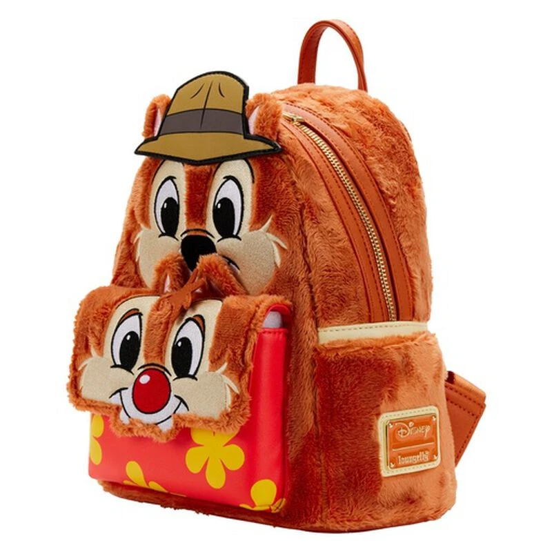 LOUNGEFLY Exclusive - Chip And Dale Double Cosplay Mini Backpack 5 LOUNGEFLY Exclusive - Chip And Dale Double Cosplay Mini Backpack - Image 3
