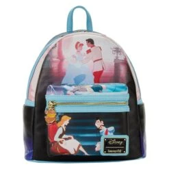 LOUNGEFLY Cinderella Princess Scenes Mini Backpack