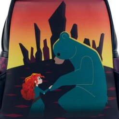 LOUNGEFLY Brave Princess Merida Castle Mini Backpack -Loungefly WDBK2369 6