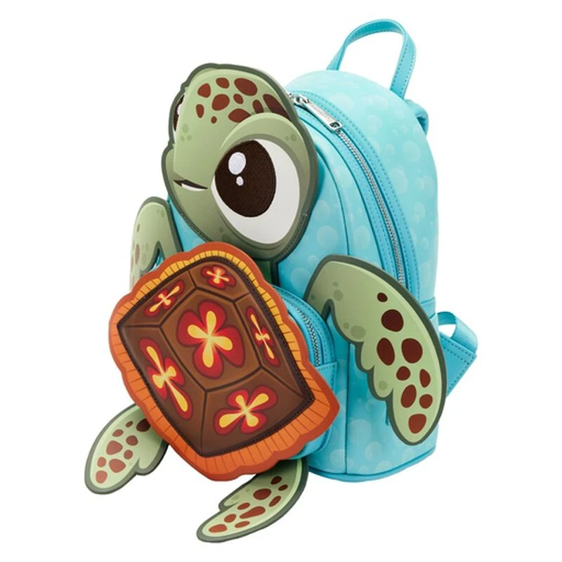 LOUNGEFLY SDCC Finding Nemo Squirt Cosplay Mini Backpack 4 LOUNGEFLY SDCC Finding Nemo Squirt Cosplay Mini Backpack - Image 2