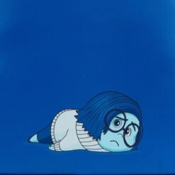 LOUNGEFLY Exclusive - Inside Out Sadness Cosplay Mini Backpack -Loungefly WDBK2621 4