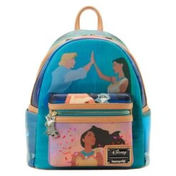 LOUNGEFLY Pocahontas Princess Scene Mini Backpack