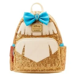LOUNGEFLY Pocahontas Sequin Mini Backpack