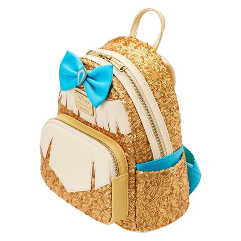 LOUNGEFLY Pocahontas Sequin Mini Backpack 5 LOUNGEFLY Pocahontas Sequin Mini Backpack - Image 3