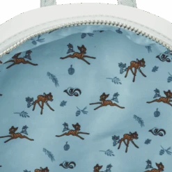 LOUNGEFLY Limited Edition Bundle Exclusive - Bambi On Ice Lenticular Mini Backpack And Pop! Bambi (Flocked) 19 LOUNGEFLY Limited Edition Bundle Exclusive - Bambi On Ice Lenticular Mini Backpack And Pop! Bambi (Flocked) -Loungefly WDBK2628 LFDISNEYBAMBIONICELENTICULARMINIBACKPACK0020INSIDE