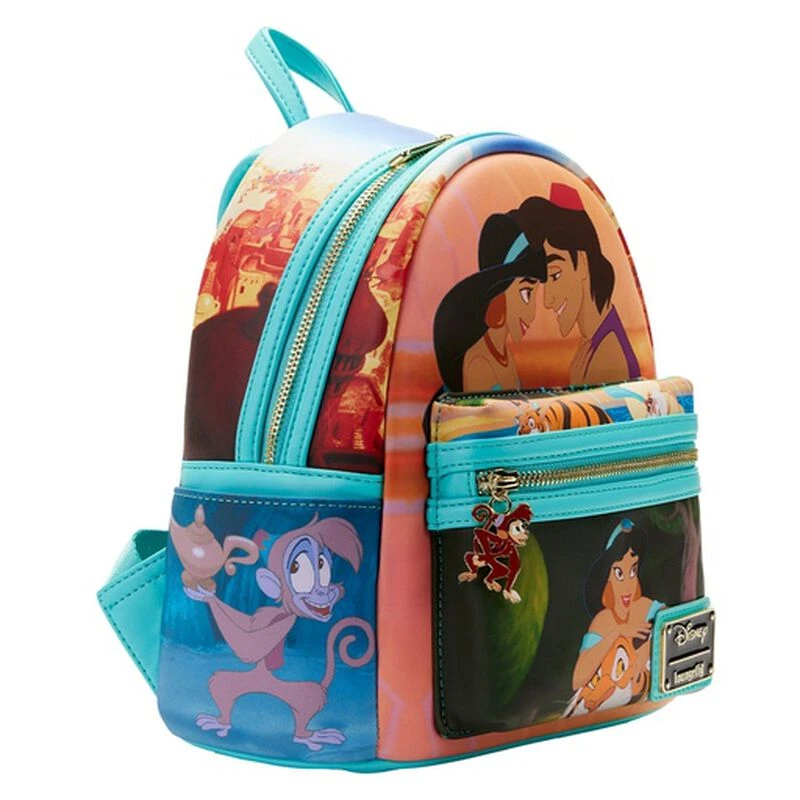 LOUNGEFLY Aladdin Princess Scenes Mini Backpack 6 LOUNGEFLY Aladdin Princess Scenes Mini Backpack - Image 4