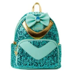 LOUNGEFLY Princess Jasmine Sequin Mini Backpack