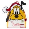 LOUNGEFLY Exclusive - Pluto Santa Letter Mini Backpack -Loungefly WDBK2767 1